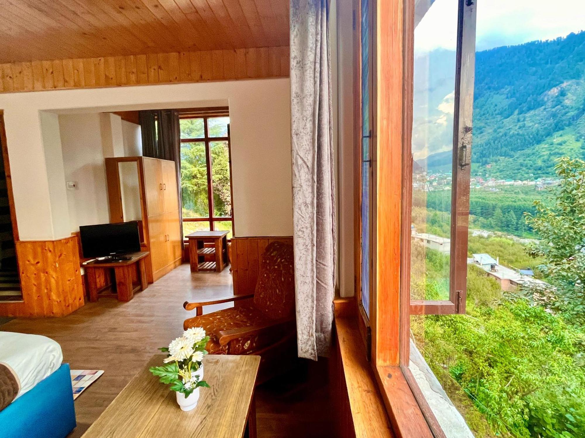 Himalayan River Mountain View 2 Bedrooms Cottage, Manali Esterno foto